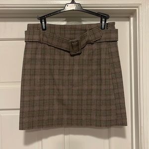 Plaid skirt